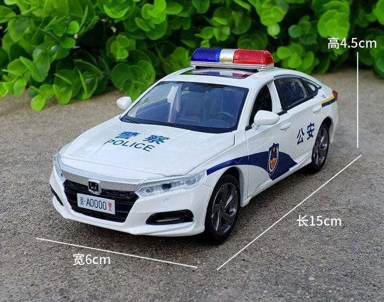 1:32 Honda Accord Model Die-casting Model Sound And Light Car Children's Toy Collectible Boy Birthday Gift E147