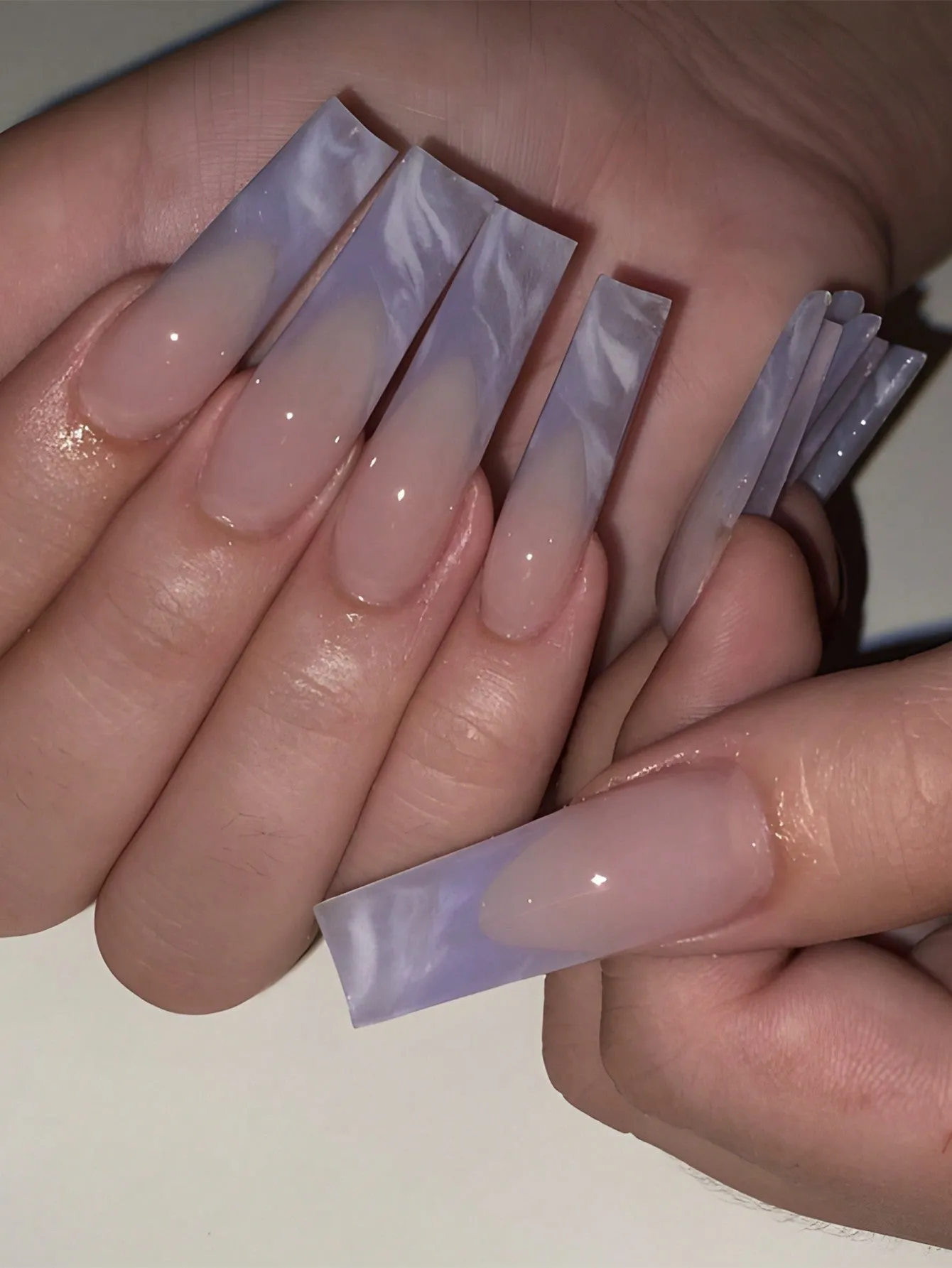 24pcs Extra Long Press on Nails