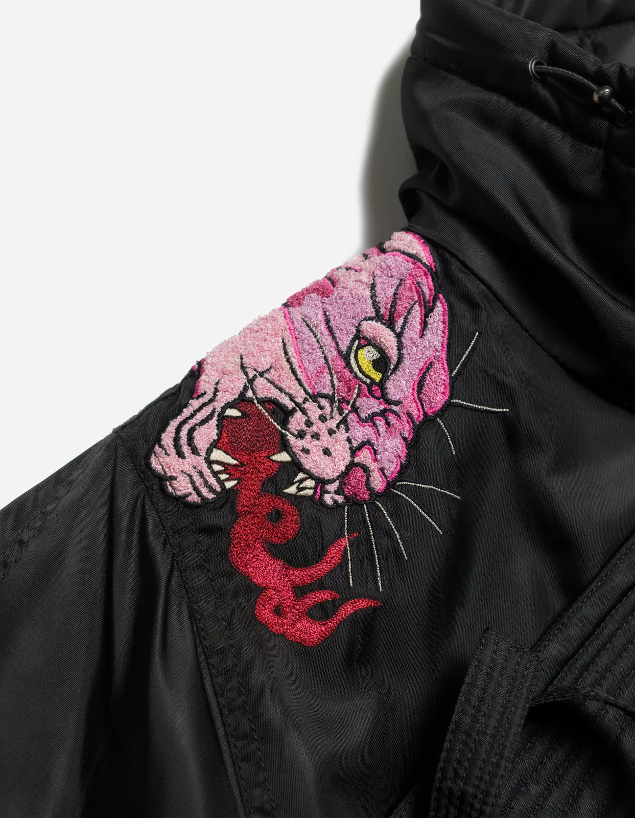 5309 Tibetan Panther Flight Jacket Black