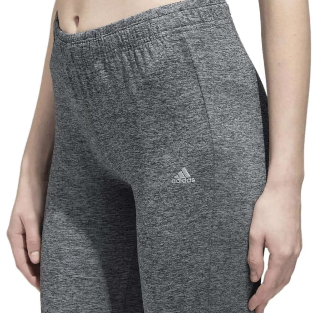 Adidas Women's Workout Pants (Dark Grey Heather/Black)