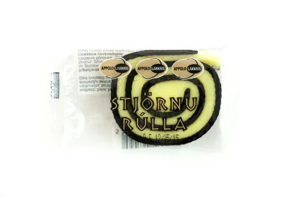 Appolo Liquorice Star Rolles (35gr)