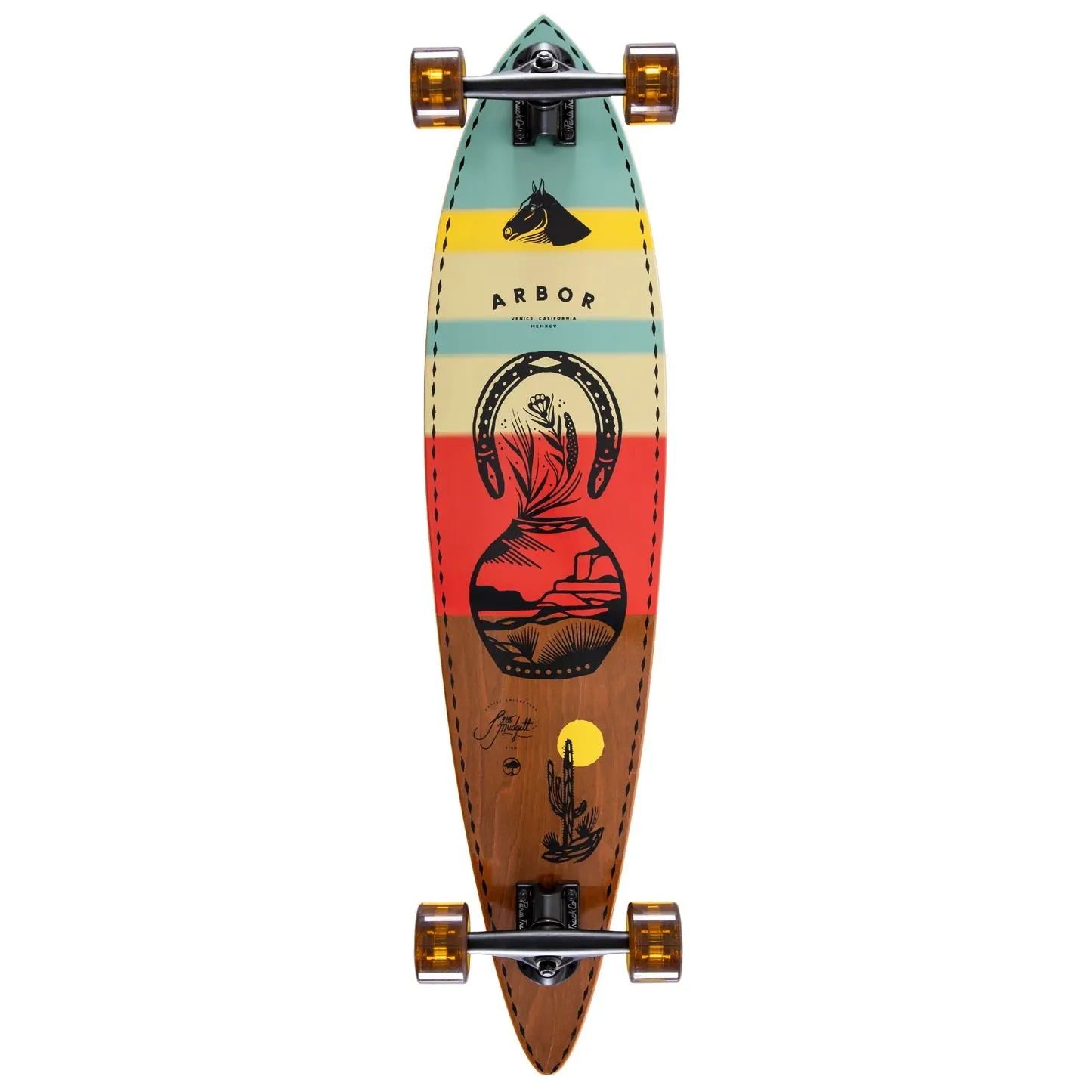 Arbor Fish Artist Complete Longboard