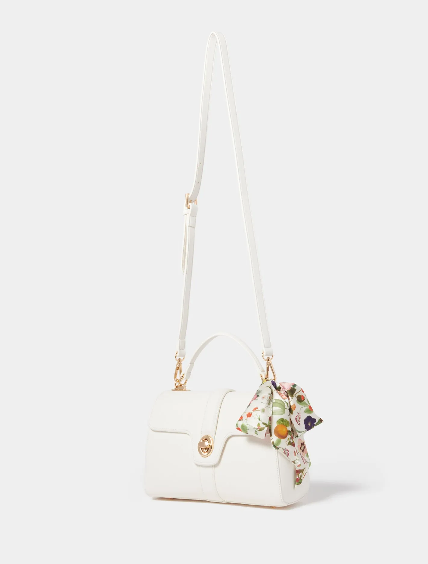 Aubree Lock Top Handle Bag