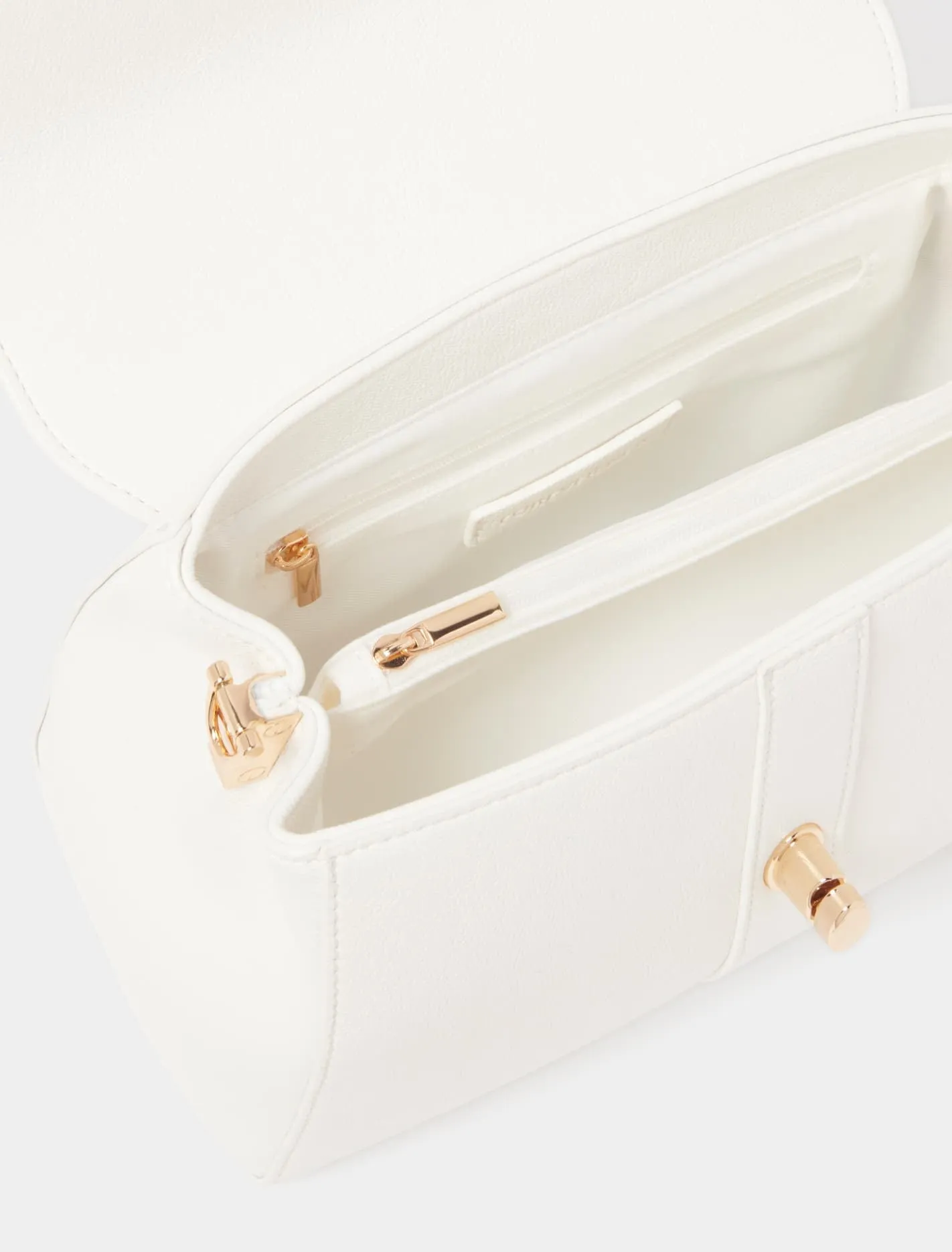 Aubree Lock Top Handle Bag