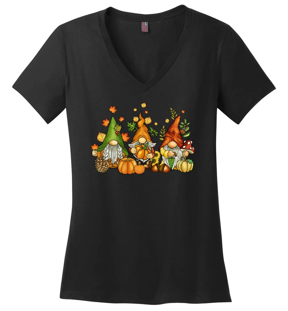 Autumn Gnomies V-necks