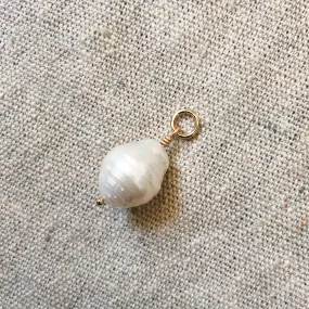 Baroque Pearl Charm