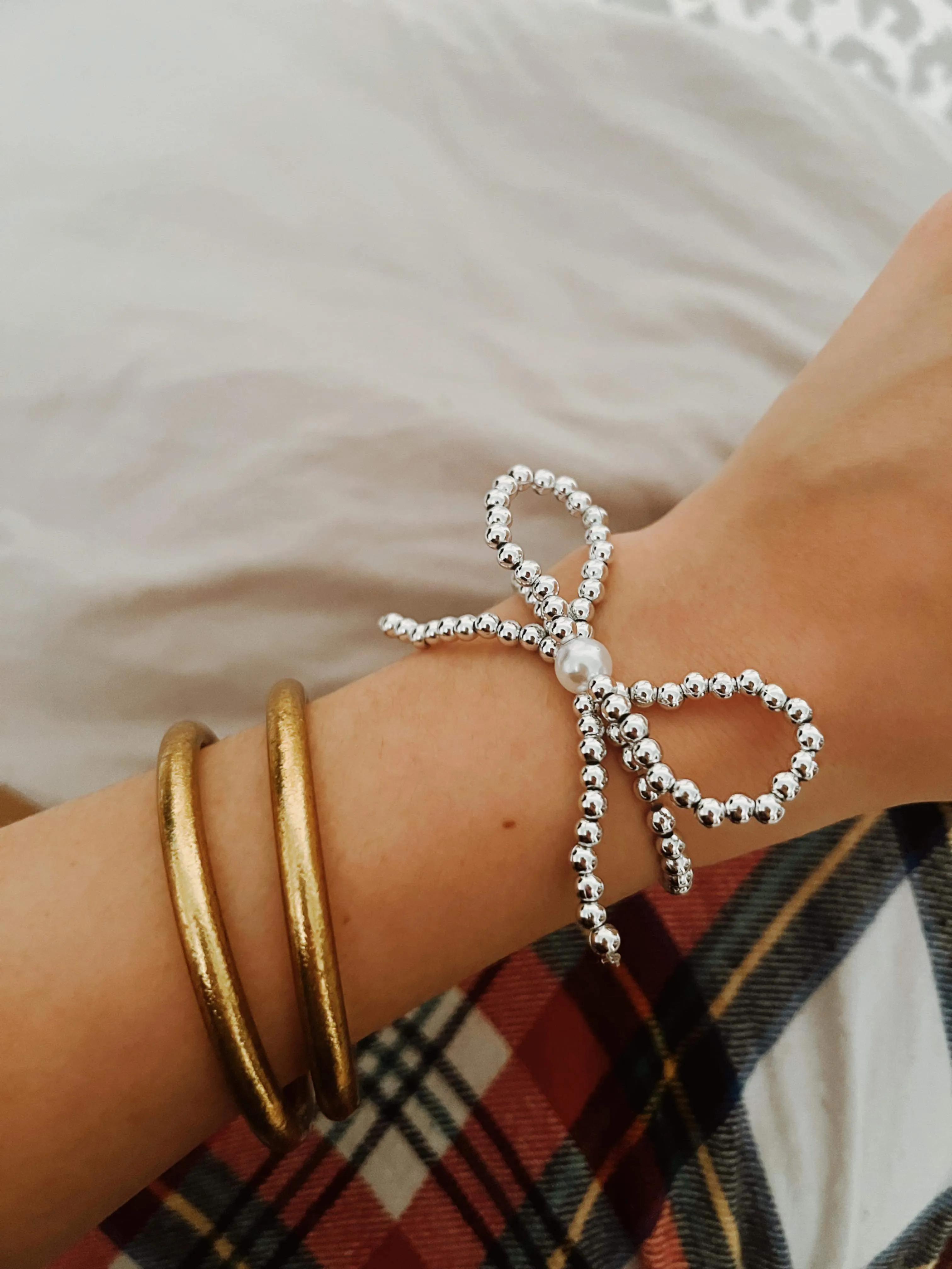 Beaded Bow Bracelets