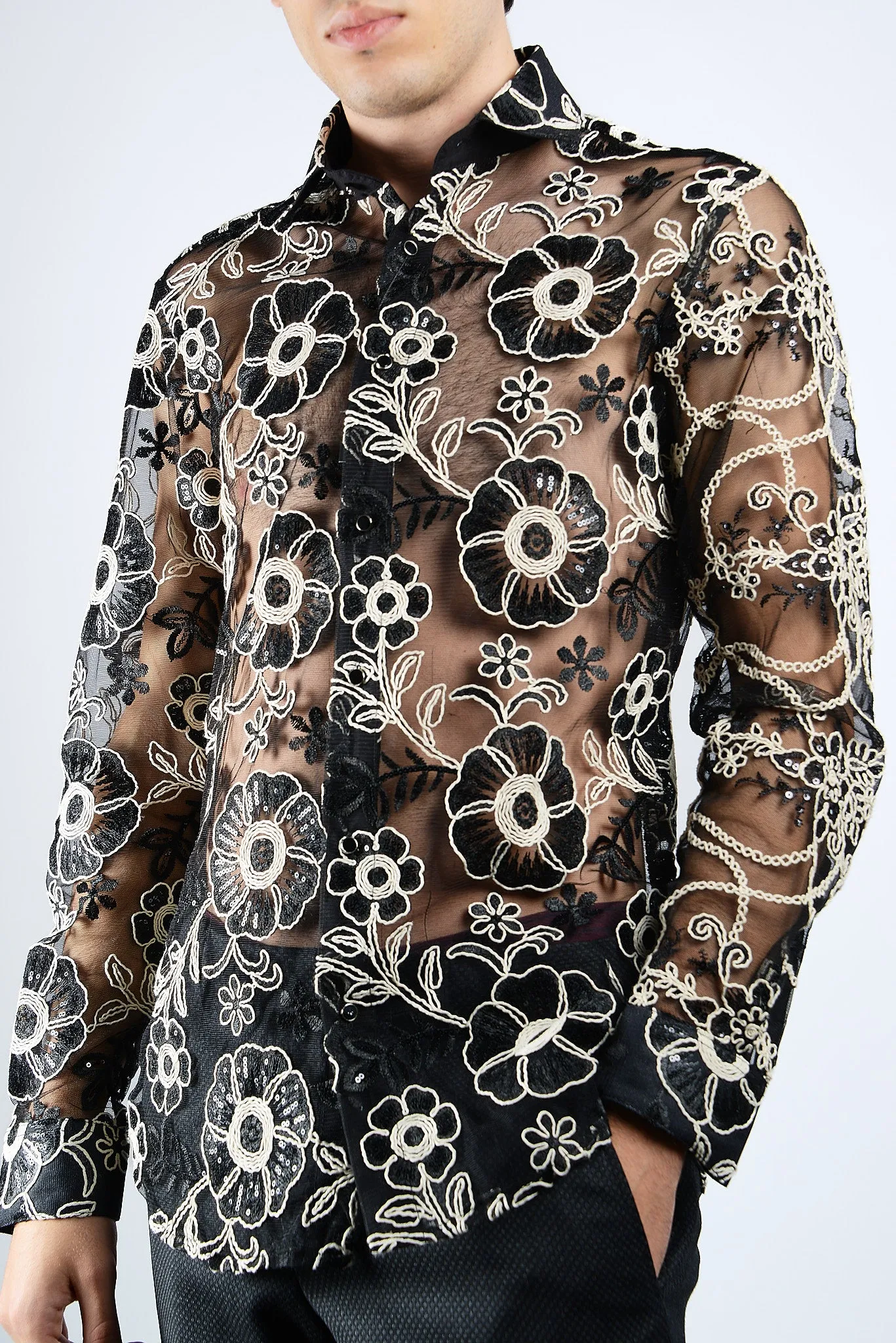 Biscayne Embellished Ls Shirt