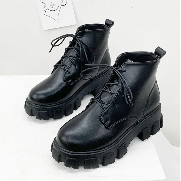 Black Martin Boots KF9401