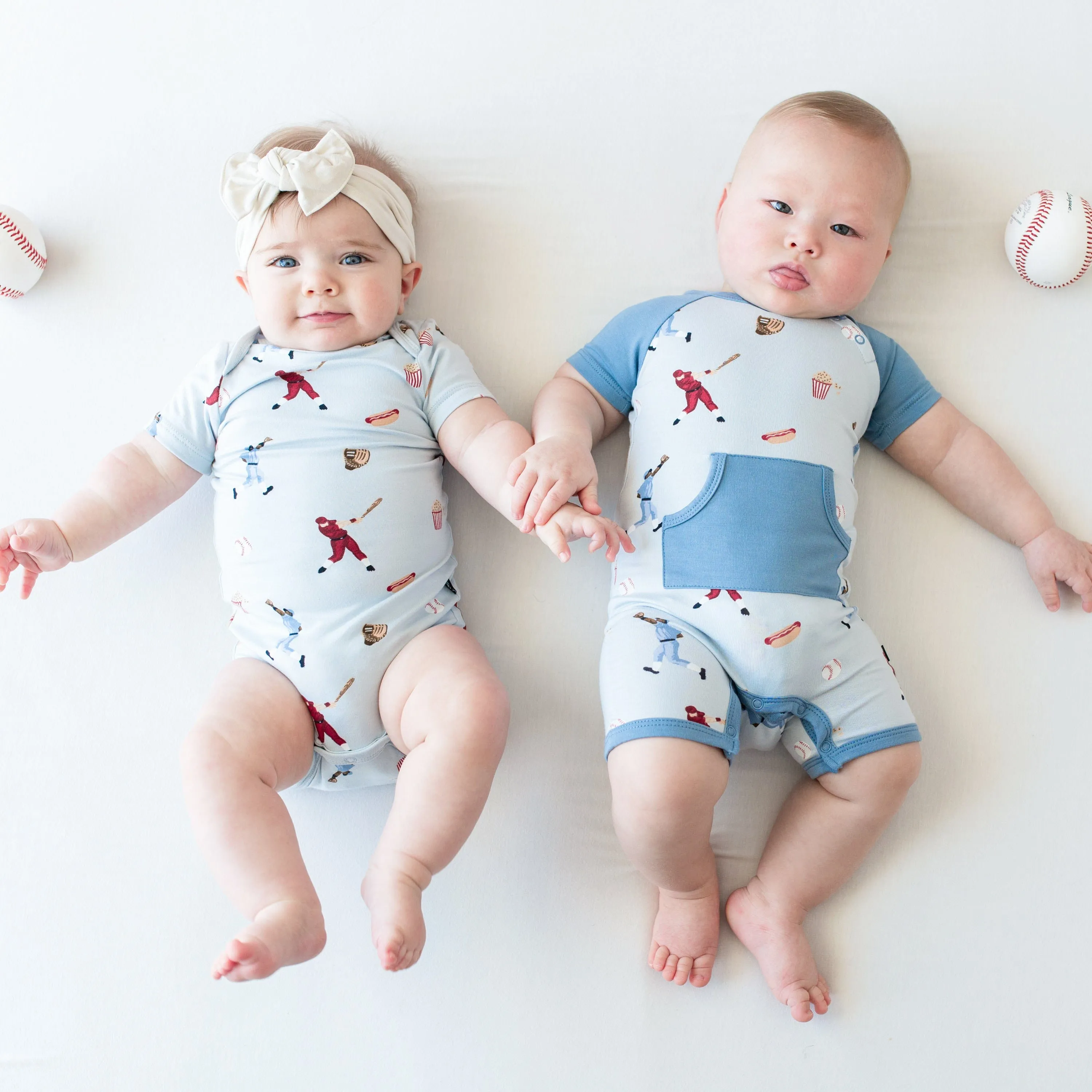 Bodysuit in Vintage Baseball