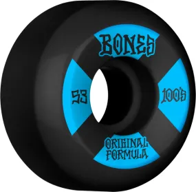 BONES WHEELS ( JEU DE 4 ) 100’S 53MM V5 SIDECUT