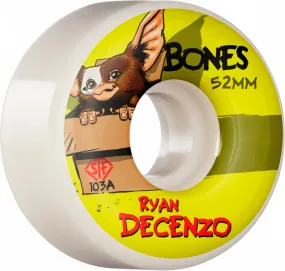 BONES WHEELS (JEU DE 4) STF V2 53MM DECENZO