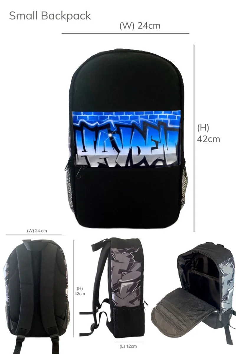 Brick Wall Cut Style Combo (12) 1x TruckerCap, 1x Backpack, 1x Lunchbox