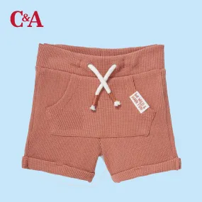 CA Be Wild and Have Fun Brown Shorts 10186