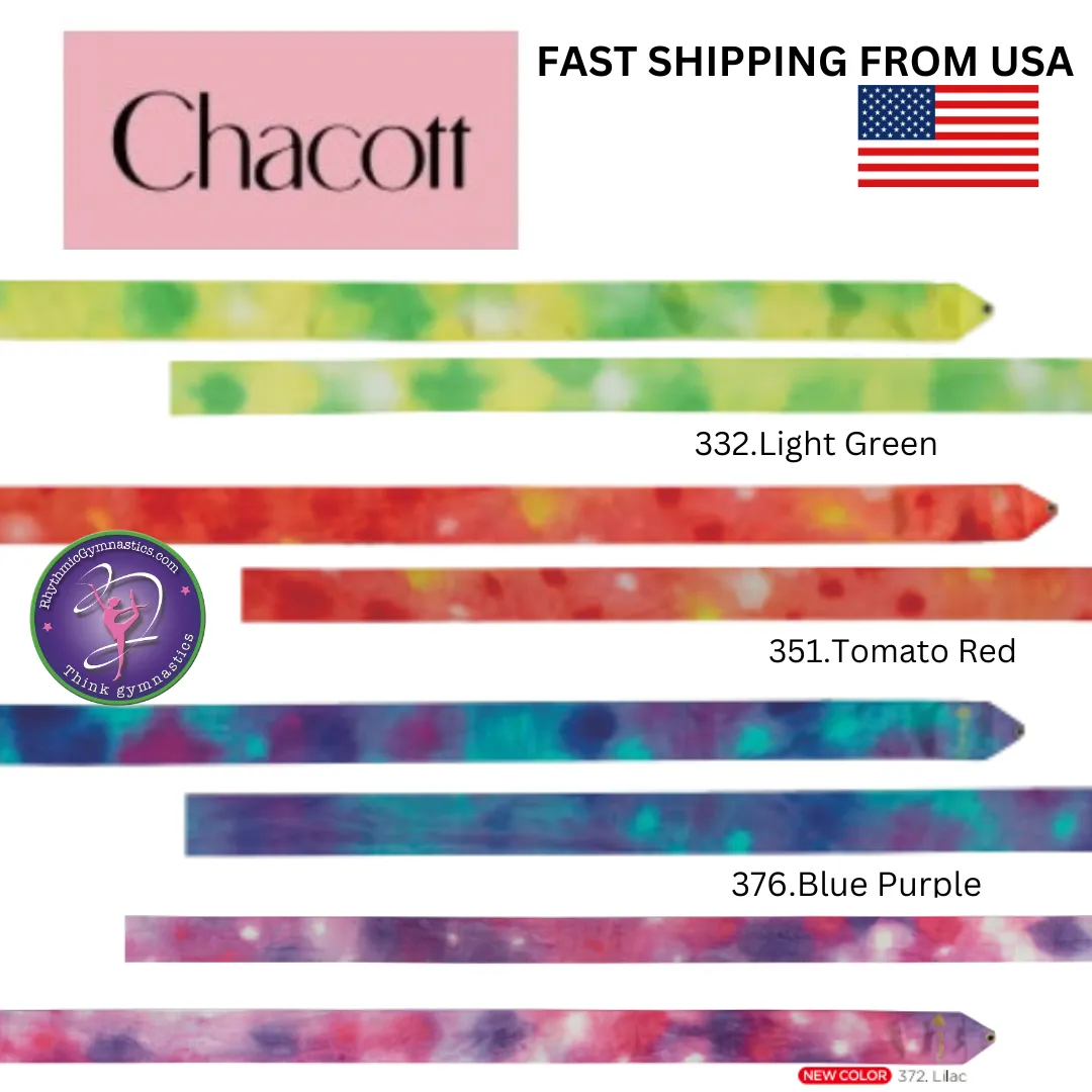 Chacott Tie Dye Ribbon 6m - FIG APPROVED