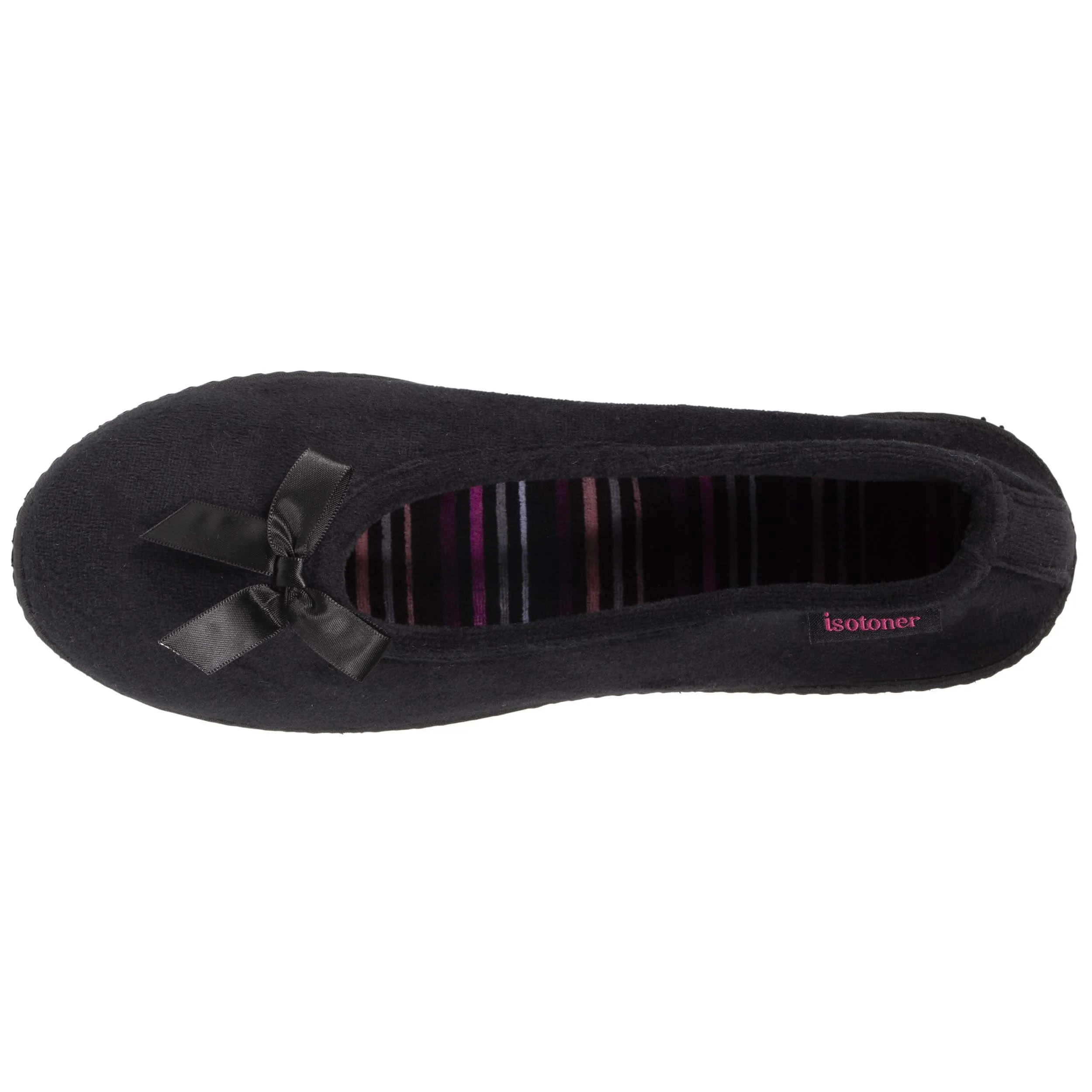 Chaussons ballerines Femme nud Noir