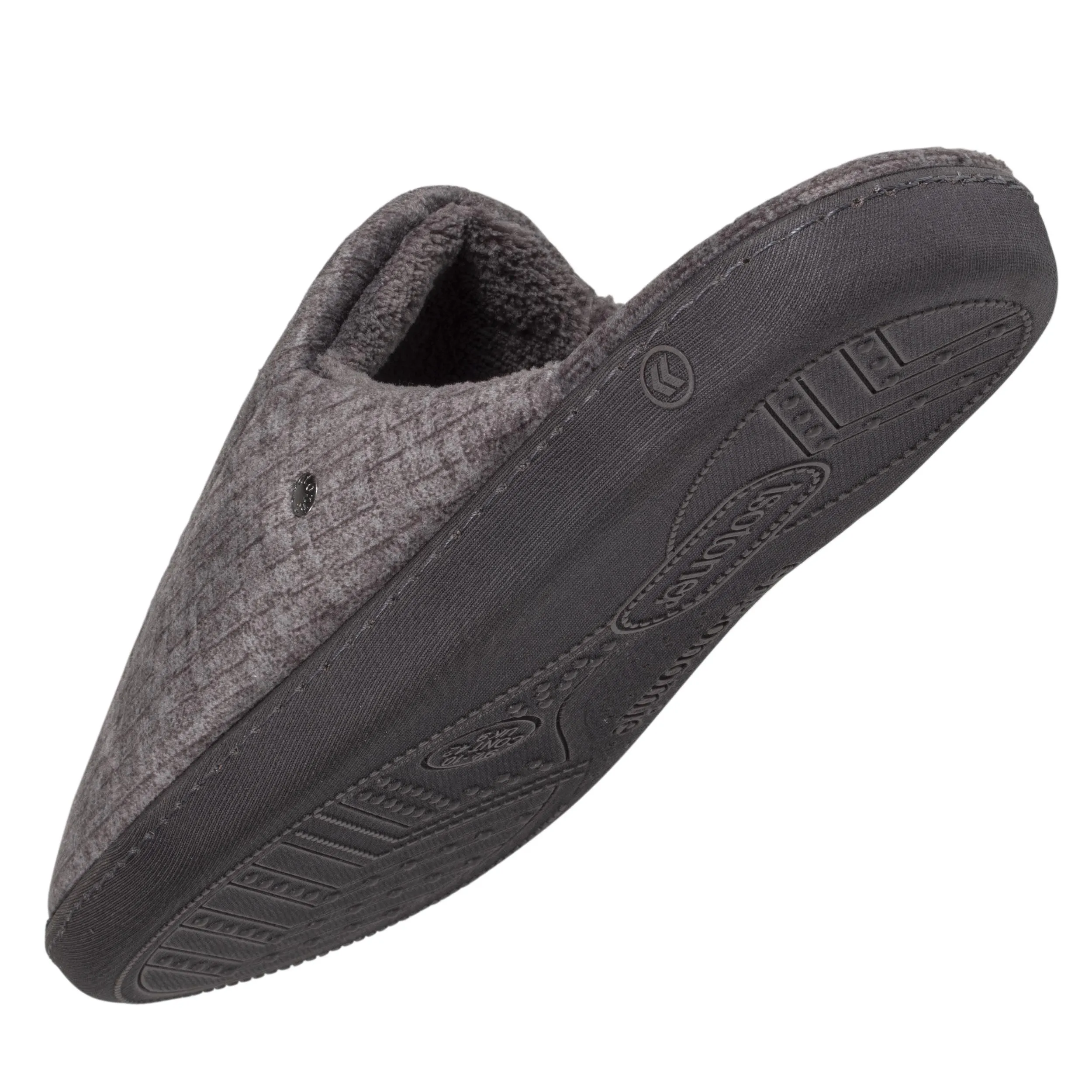 Chaussons mules Homme Gris