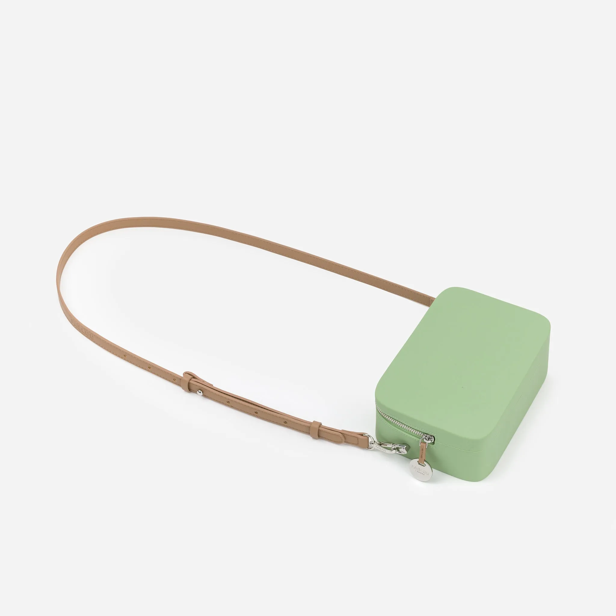 Chelsea silicone crossbody bag - Pistachio