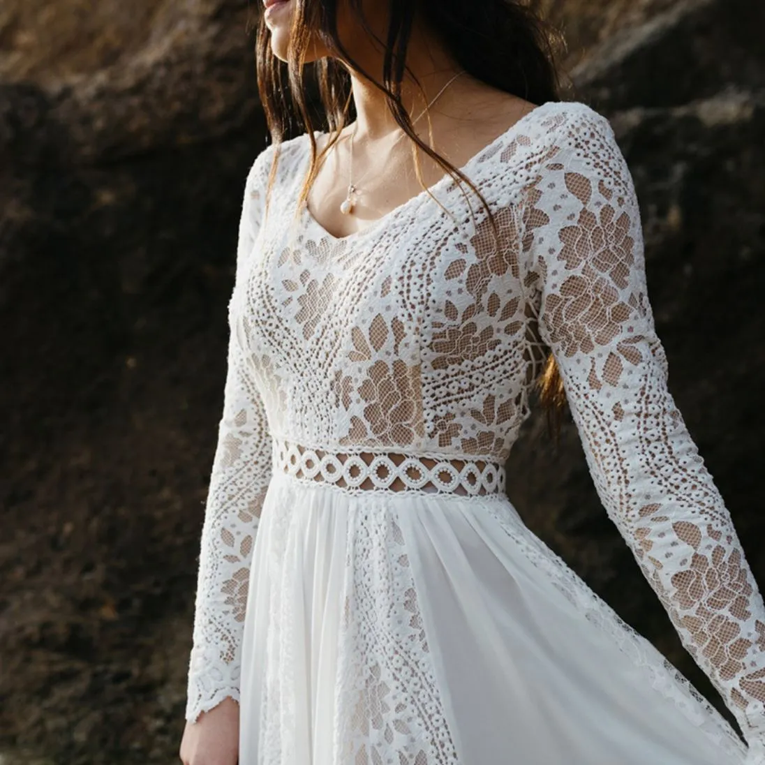 Chiffon Serenity Bridal Dress