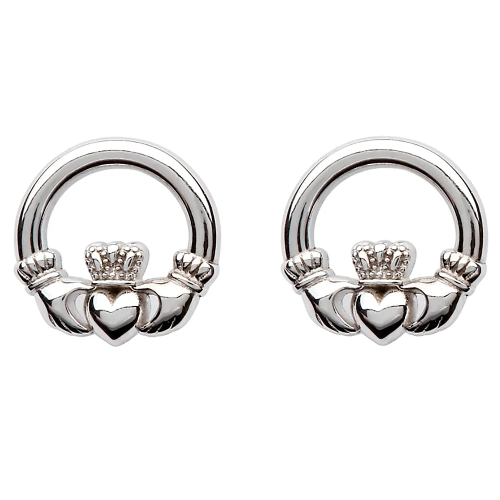 Claddagh Stud Earring