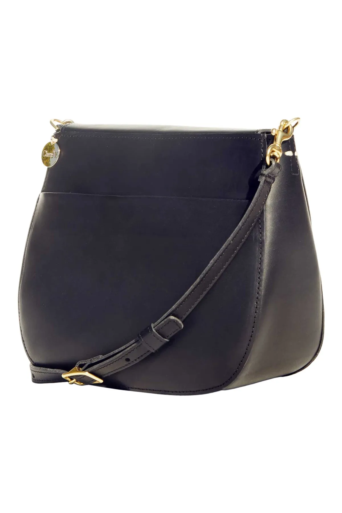 Clare V. Turnlock Louis Bag