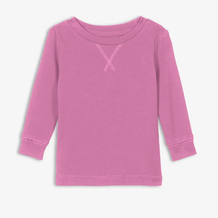 Clearance baby long sleeve PJ top