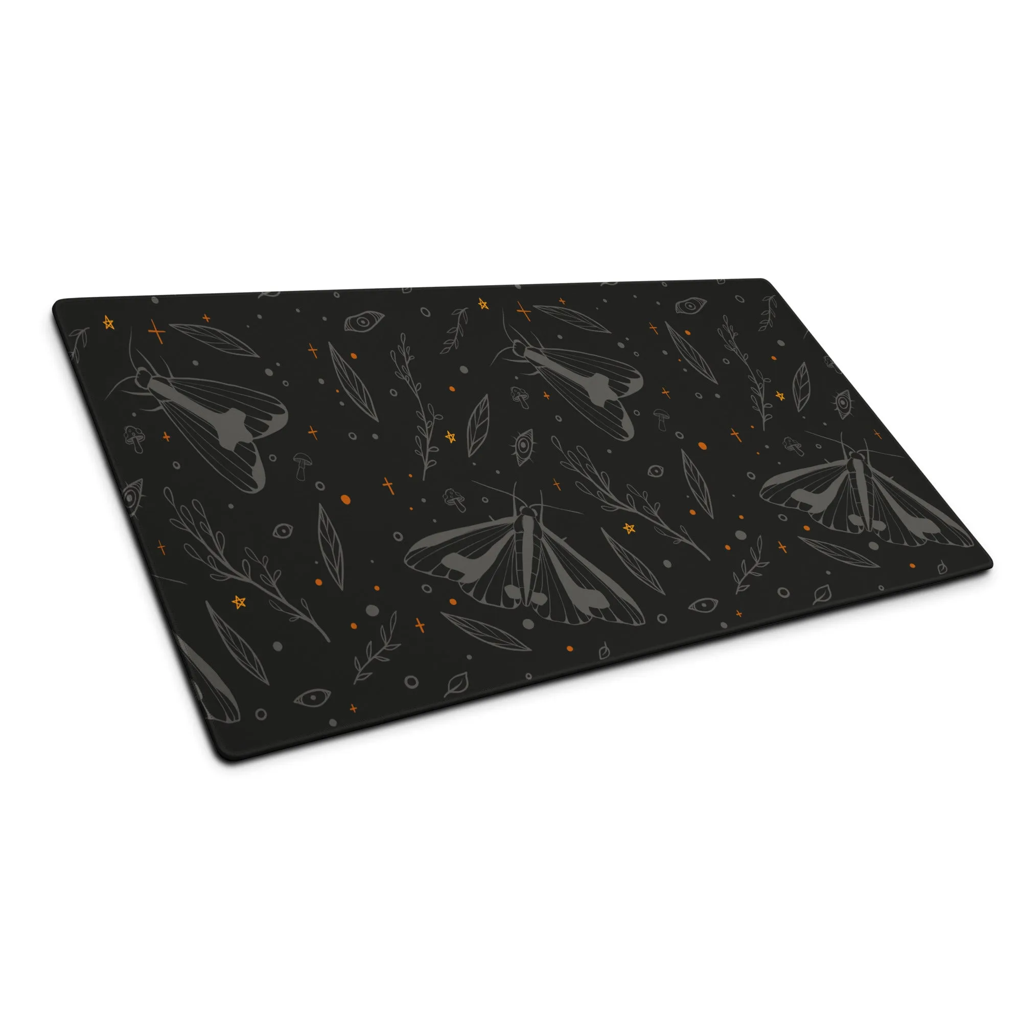 Clymene Moth, Dark, Gaming Mouse Pad