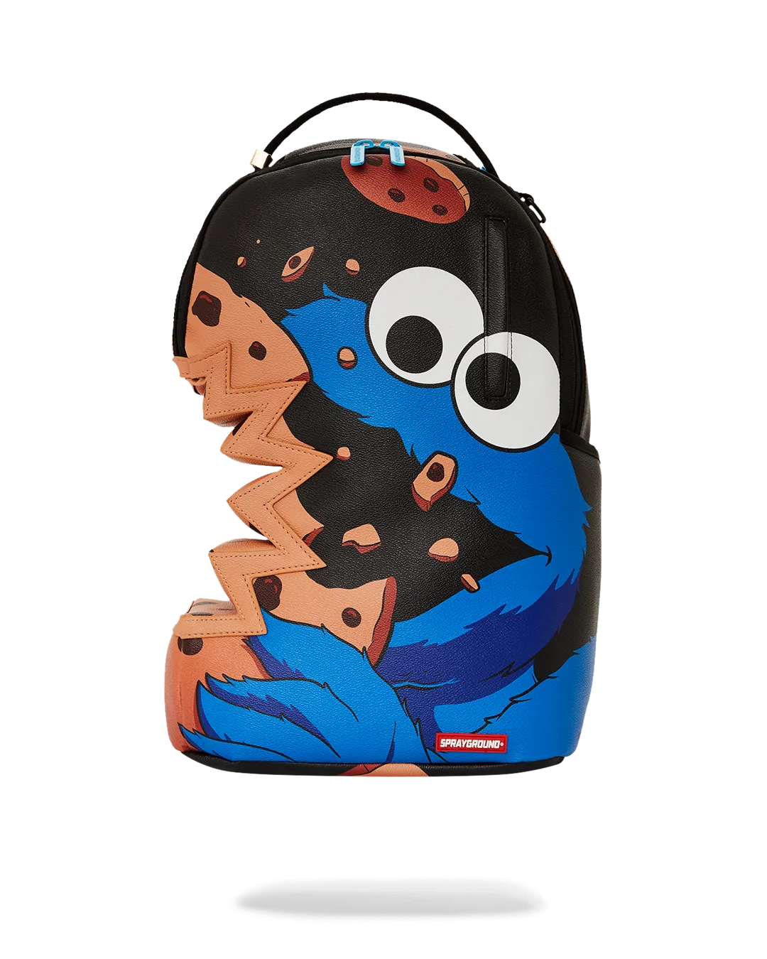 COOKIE MONSTER COOKIE SHARKBITE BACKPACK (DLXV)