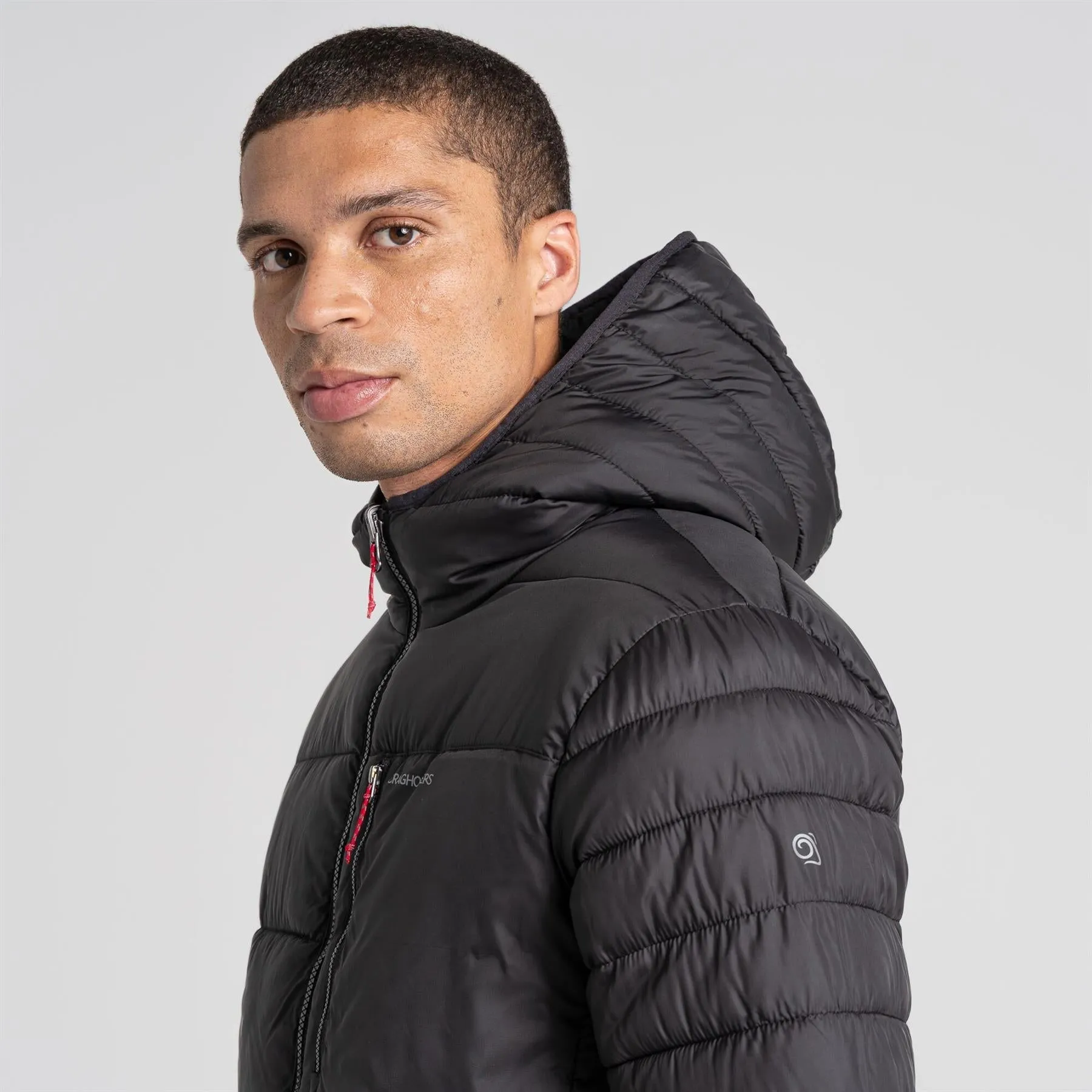 Craghoppers Mens ThermoPro Compresslite VIII Light Weight Hooded Jacket