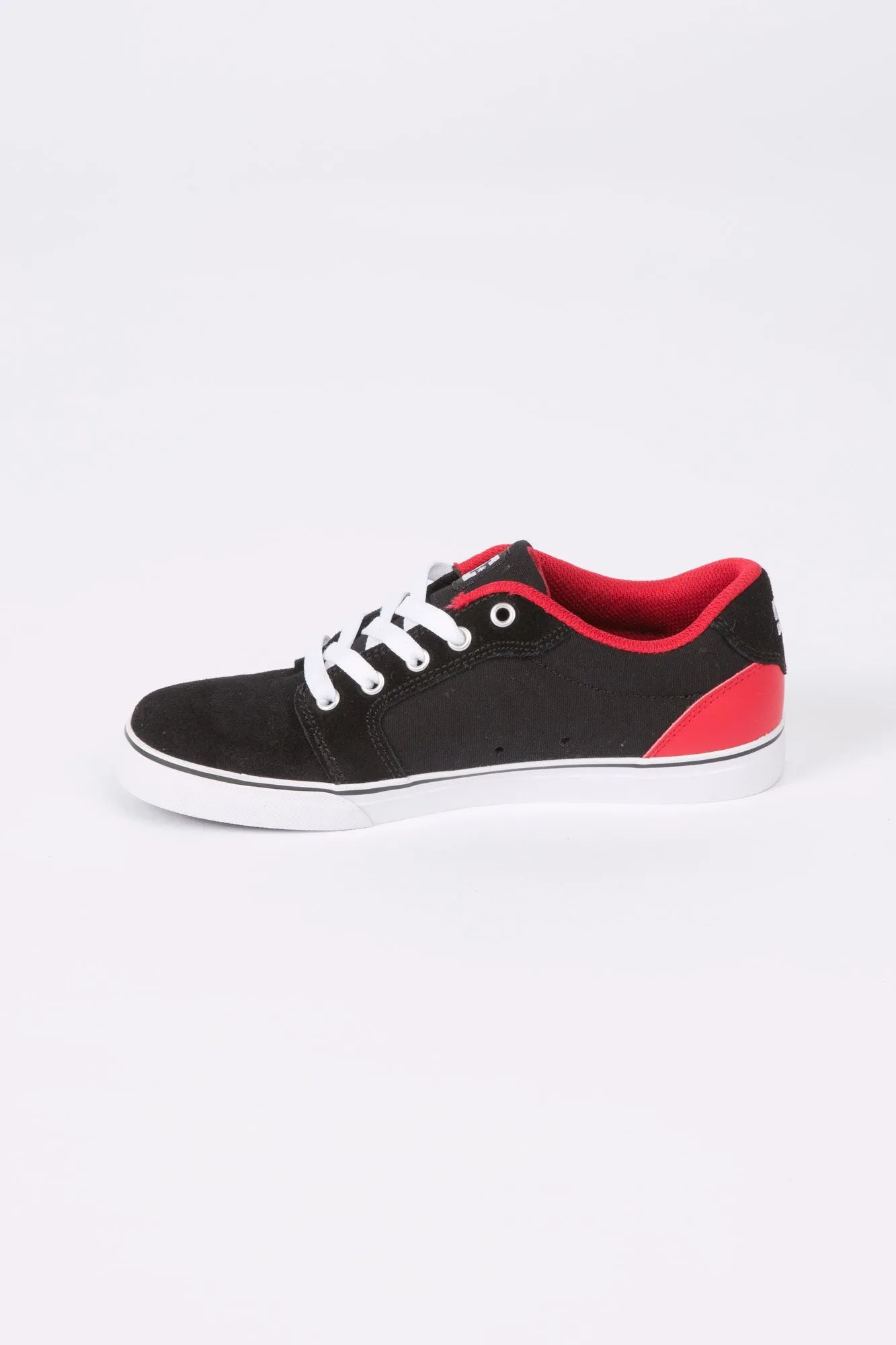 DC Youth Black And Red Anvil Shoes