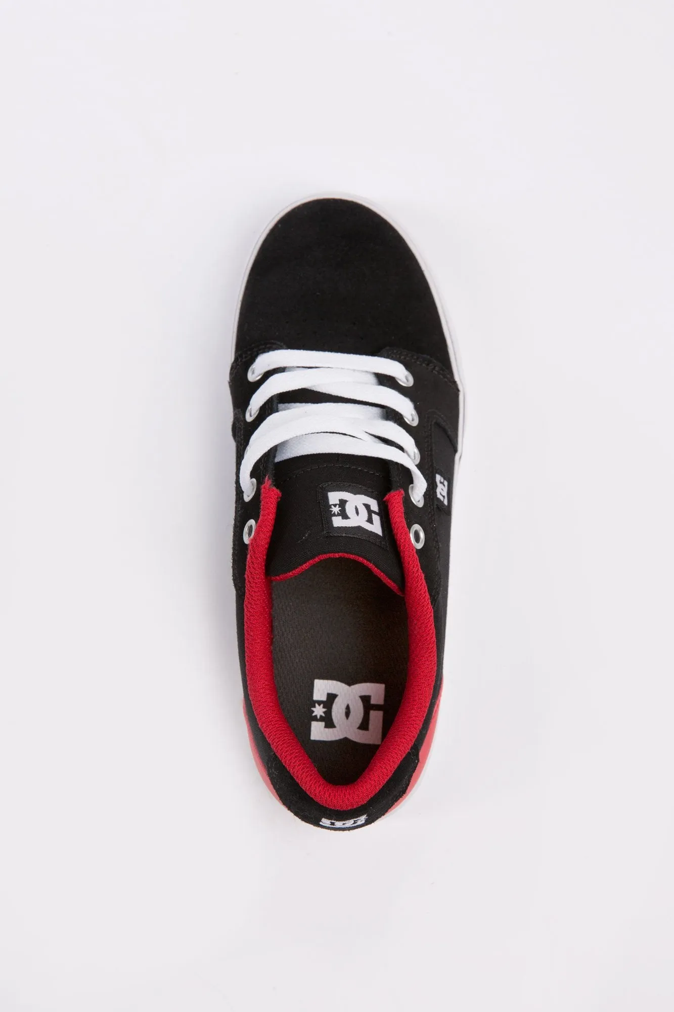 DC Youth Black And Red Anvil Shoes