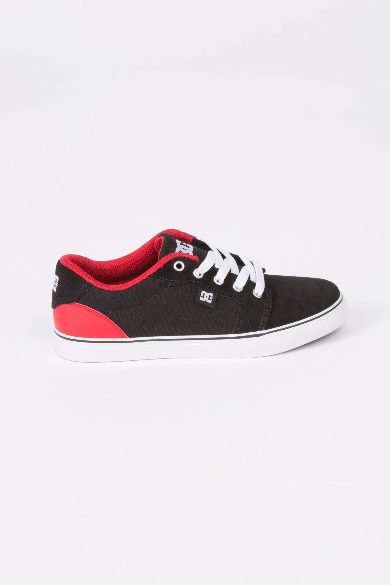 DC Youth Black And Red Anvil Shoes