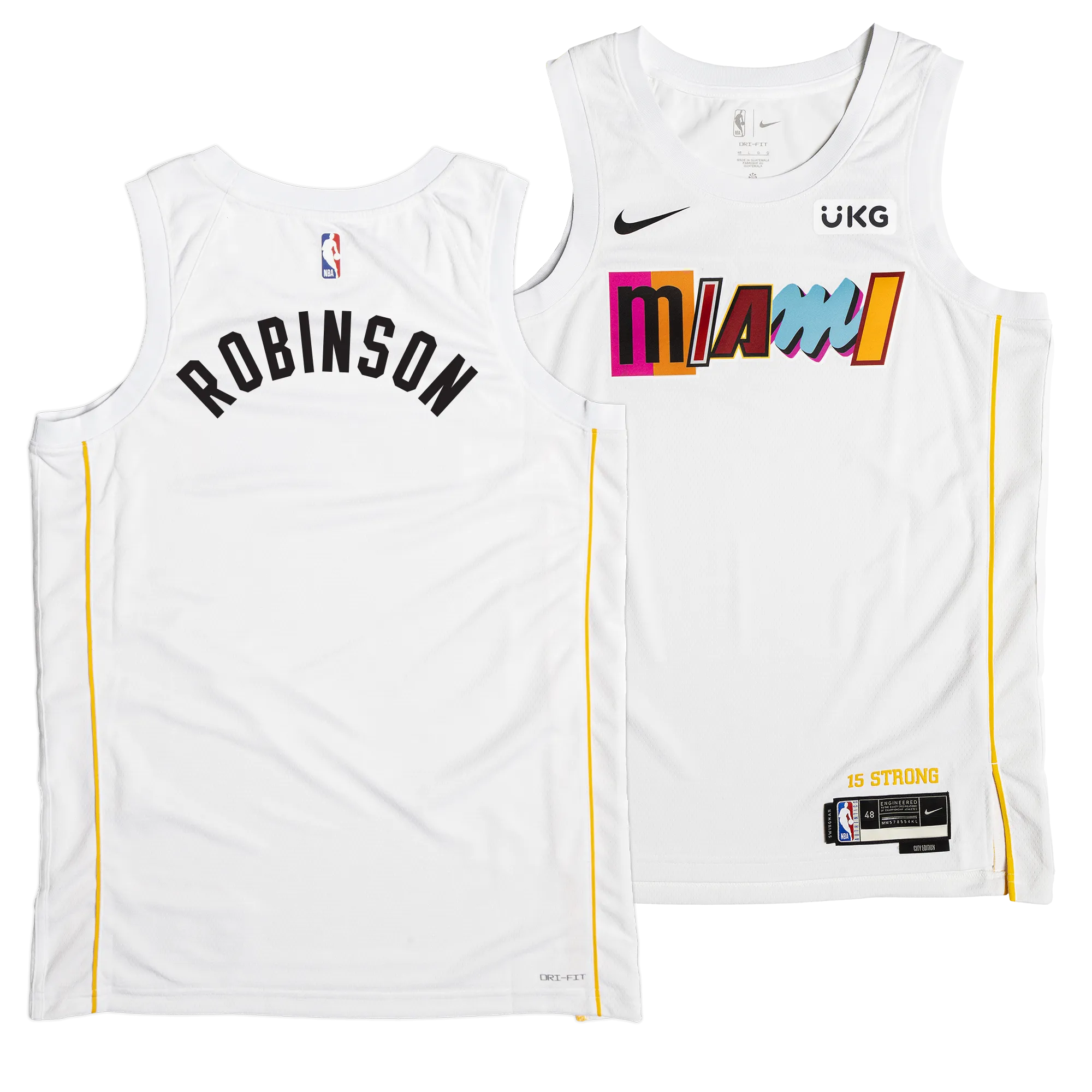 Duncan Robinson Nike Miami Mashup Vol. 2 Youth Swingman Jersey - Custom Number Style