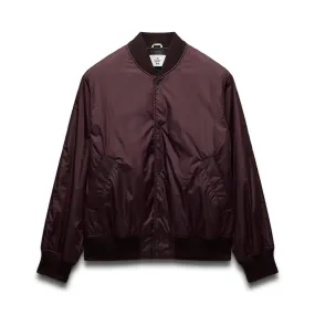 Econyl Satin Nylon Stadium Jacket