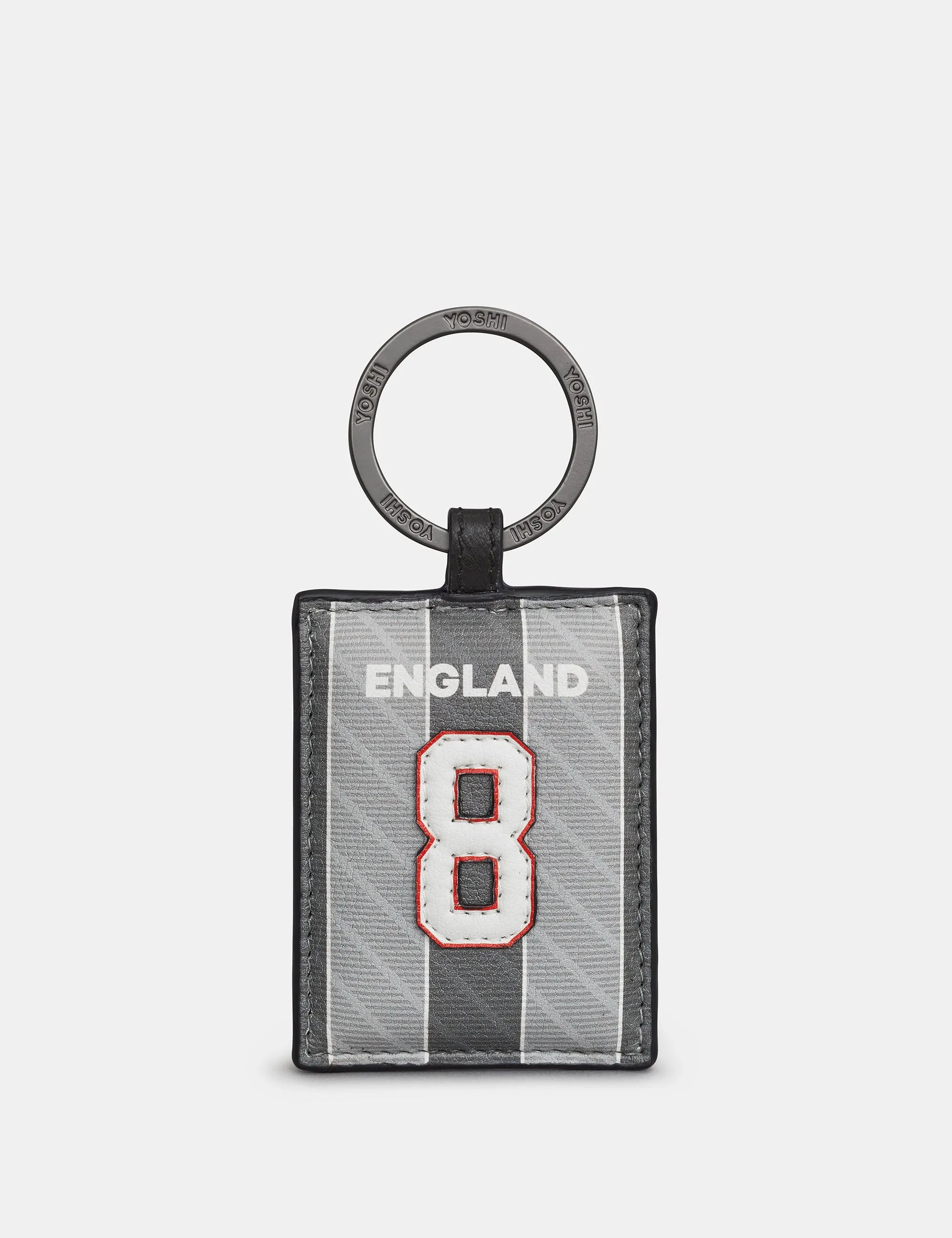 England Legends 8 Leather Keyring