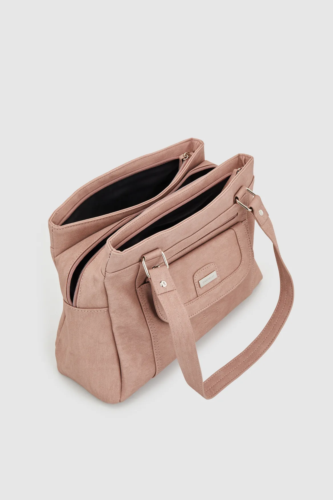 Flap Pocket Tote Bag