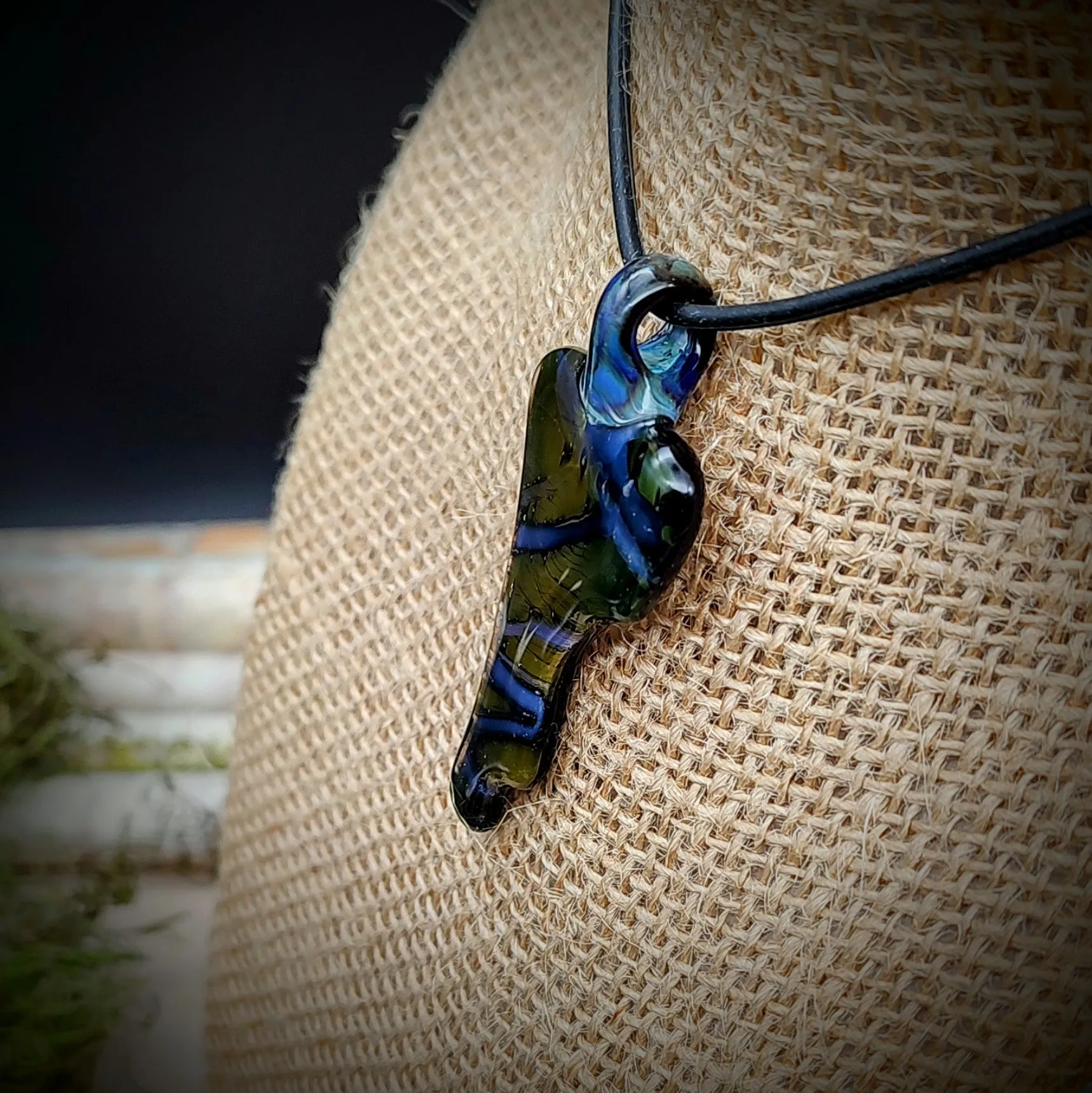 Fumed Askew Pendant (Ready To Ship)