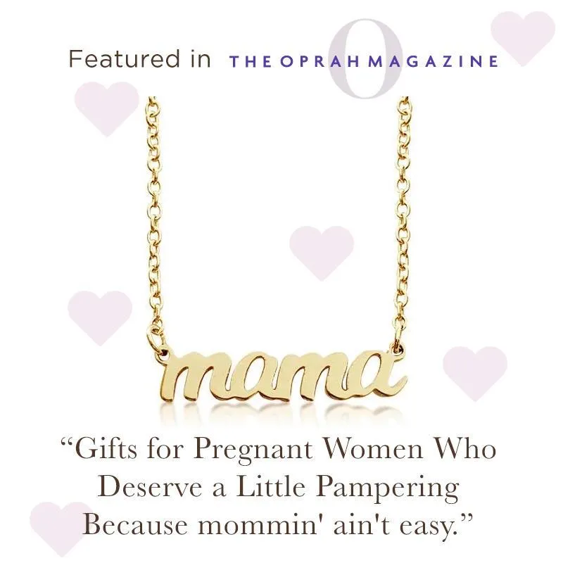 Gold Mama Nameplate | As Seen in O Mag