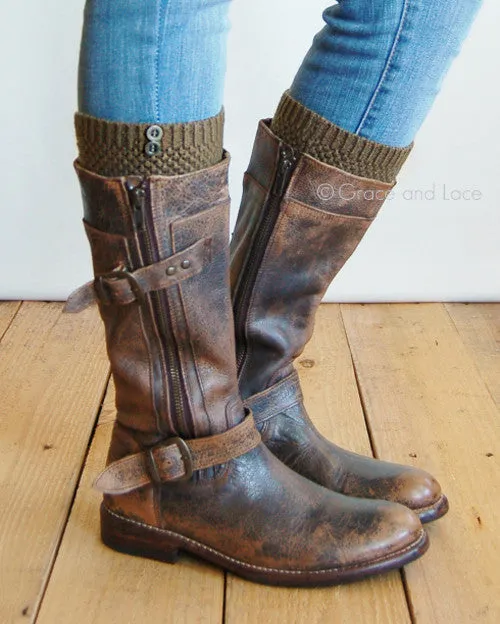 Grace & Lace Pebble Knit Boot Cuffs