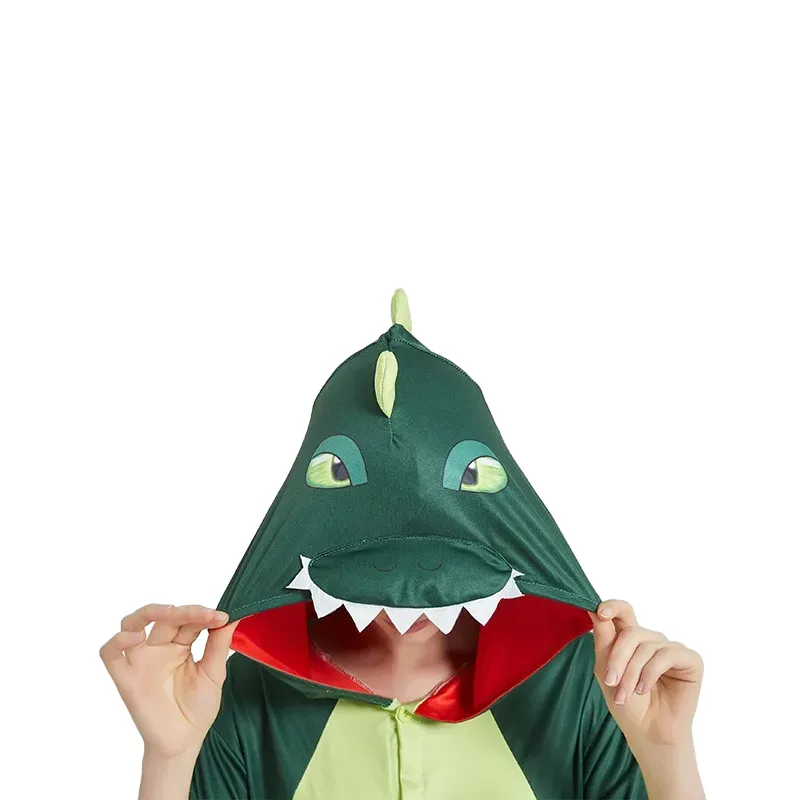 Green Dinosaur Adult Summer Onesie