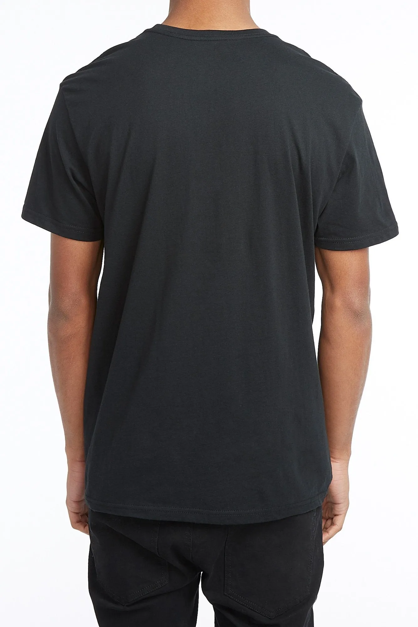 Guys Black Adventure Graphic Tee