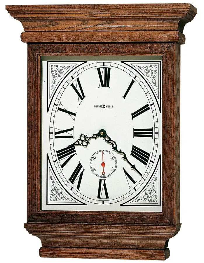 Howard Miller Fables Wall Clock - Roman Numerals - Sub-Seconds Dial