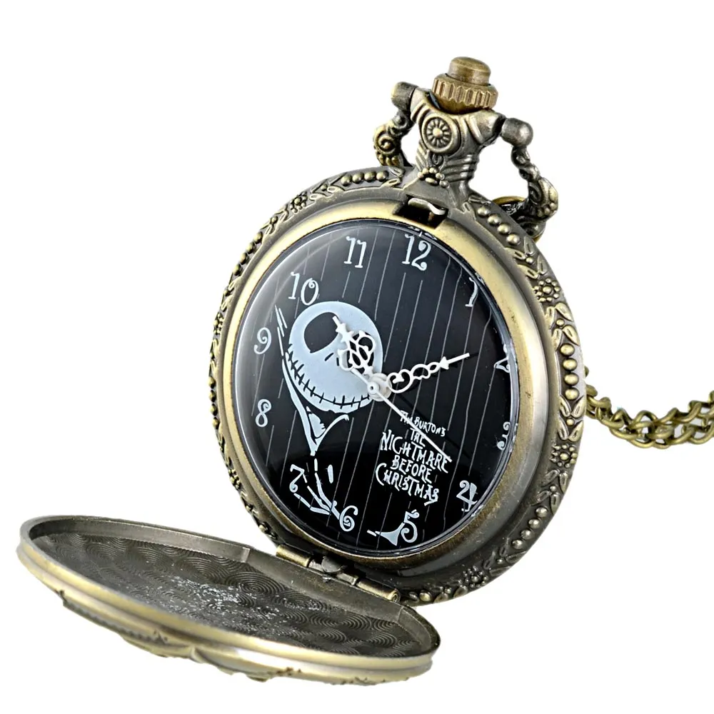 IBEINA Antique Bronze Quartz Pocket Watch