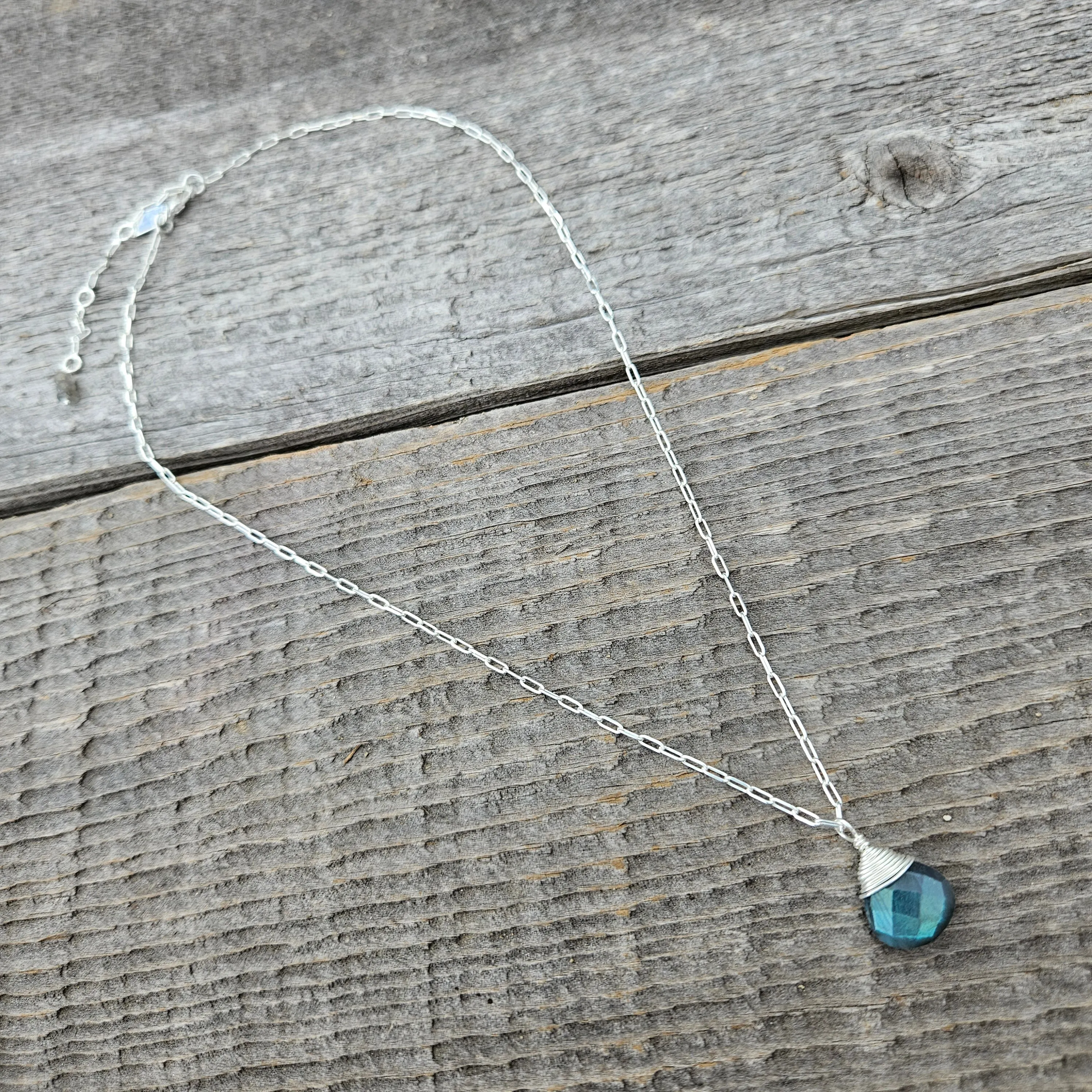 Labradorite Journey Necklace - Silver