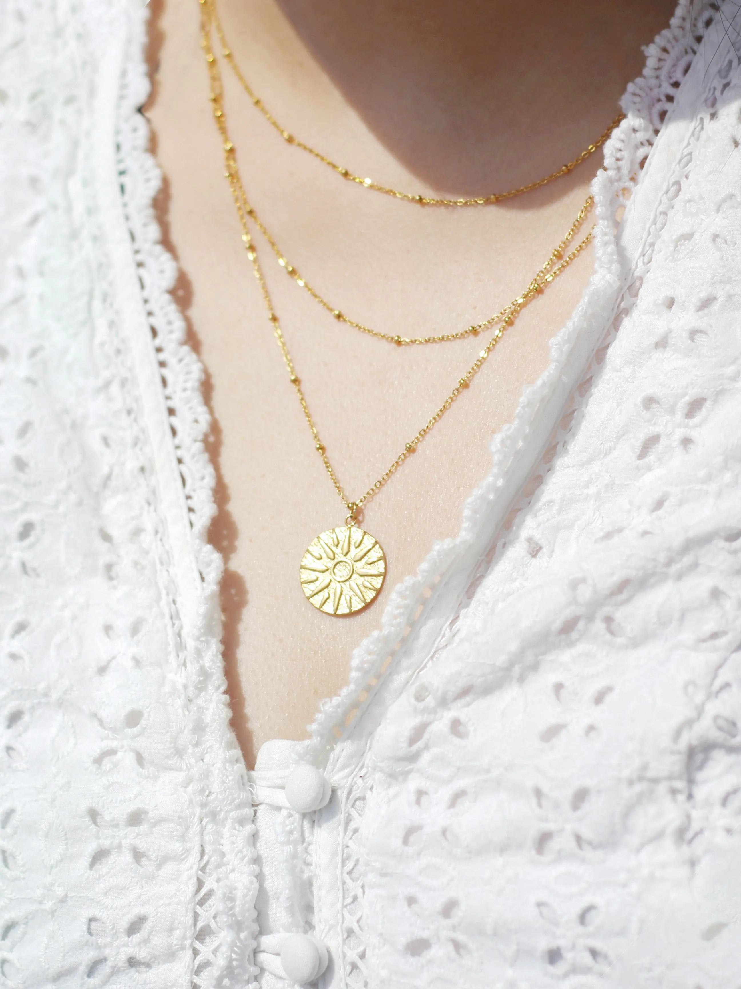 Layered Sunshine Necklace