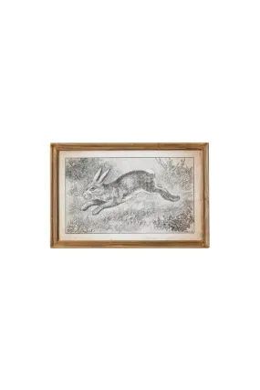 Leaping Rabbit Art