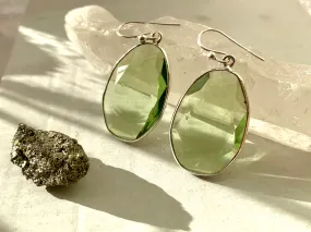 Light Green Quartz Adora Earrings