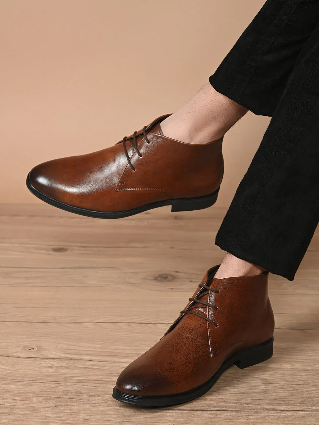 Luke Brown Ankle Boots