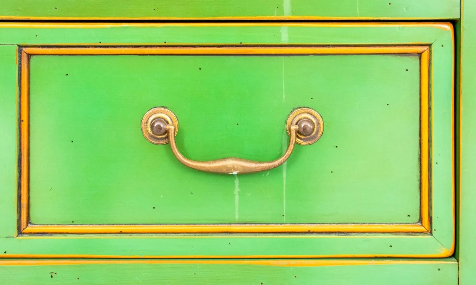 Maison Jansen Manner Green Lacquer and Gilt Chest