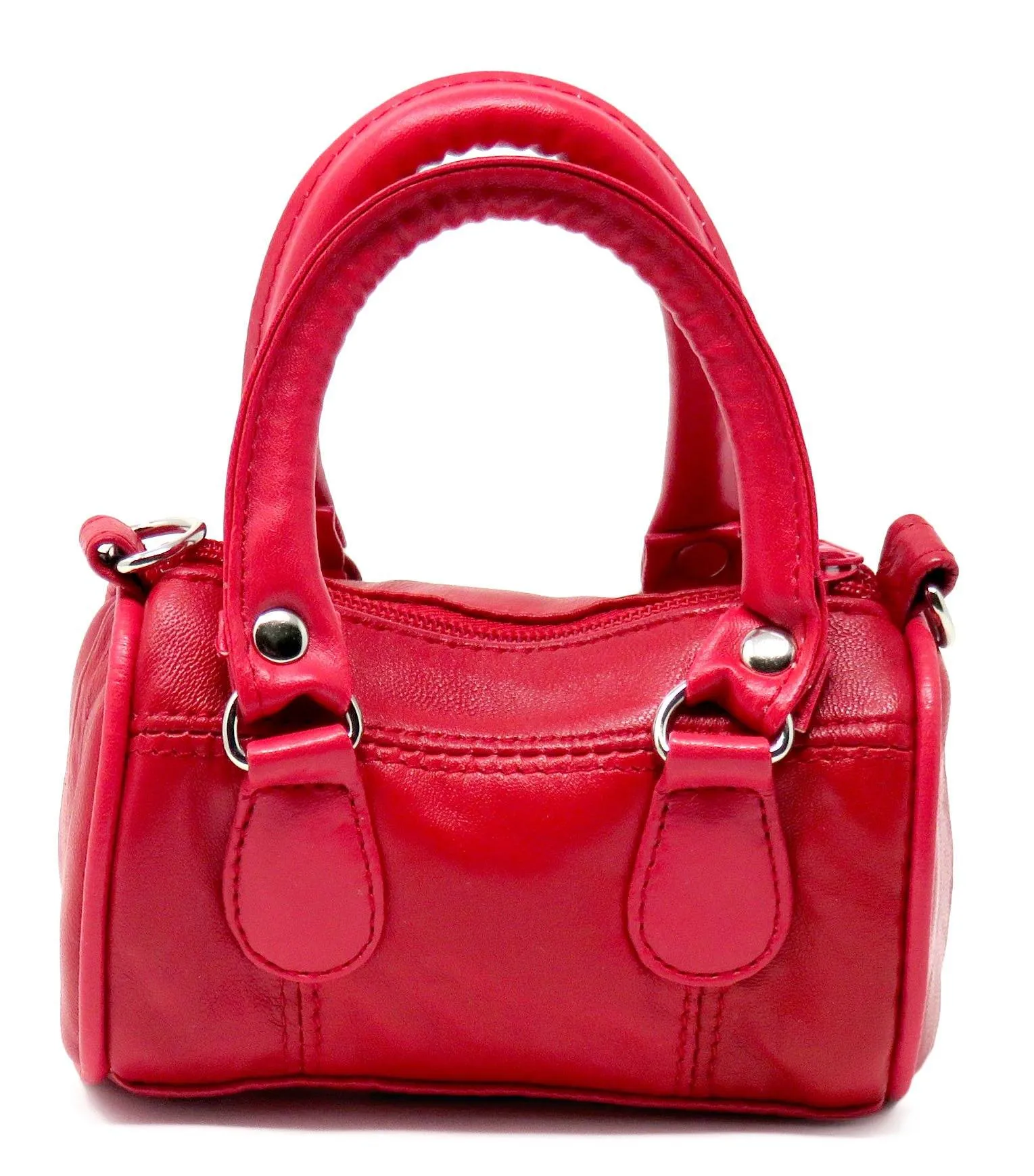 Mini Leather Satchel Handbag